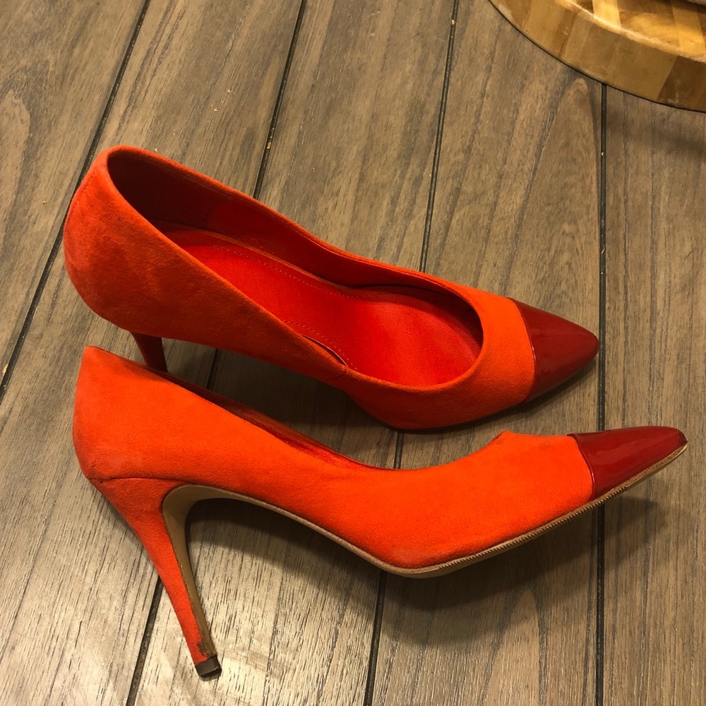 H&M Red-Orange Heels